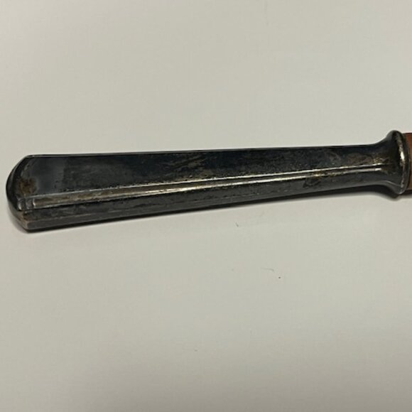 Vintage Sterling Silver Wood Salad Fork Made in France 11" - Picture 6 of 16